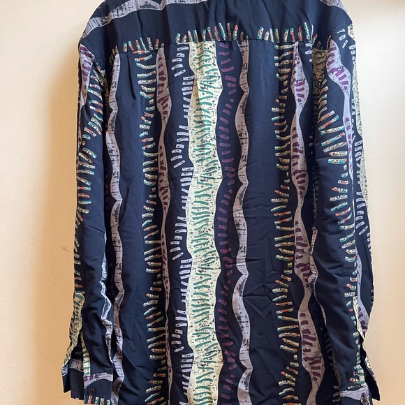 Vintage 90s Printed Shirt - Picture 8 of 10